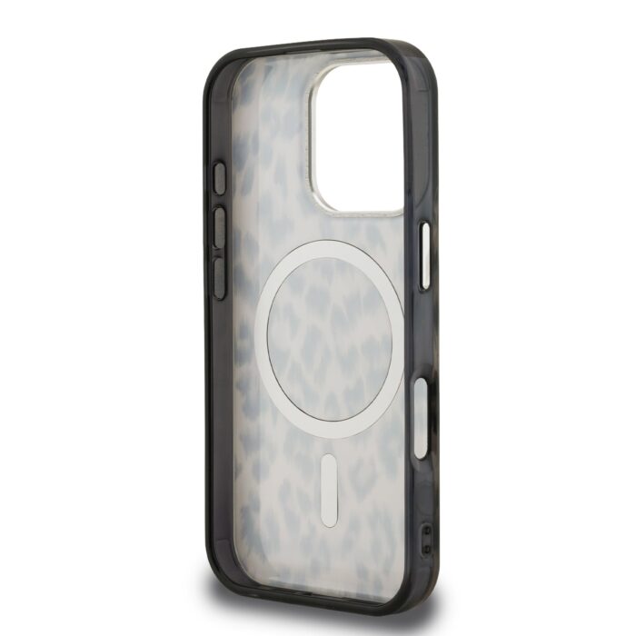 Калъф от Karl Lagerfeld IML Leopard MagSafe Case за iPhone 16 Pro Brown - Image 6