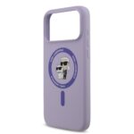 Калъф от
Karl Lagerfeld Liquid Silicone Karl and Choupette MagSafe Case за iPhone 17 Pro Max Purple - Image 5