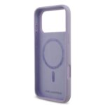 Калъф от
Karl Lagerfeld Liquid Silicone Karl and Choupette MagSafe Case за iPhone 17 Pro Max Purple - Image 6