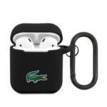 Калъф от Lacoste Liquid Silicone Croc Logo Case за AirPods 1/2 Black