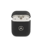 Калъф Mercedes Leather Case for AirPods 1/2 Black