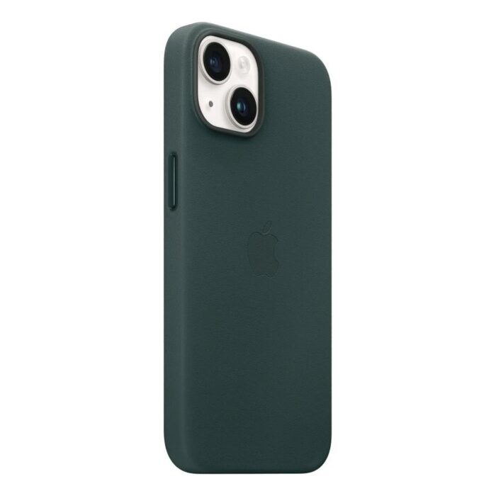 Калъф от Appe за iPhone 14 Leather Case with MagSafe - Forest Green - Image 2