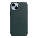 Калъф от Appe за iPhone 14 Leather Case with MagSafe - Forest Green