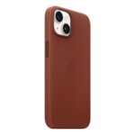 Калъф от Apple за iPhone 14 Leather Case with MagSafe - Umber - Image 2