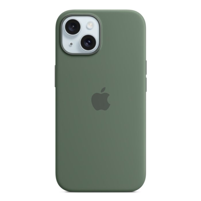 Калъф от Apple за iPhone 15 Silicone Case w MagSafe - Cypress - Image 1