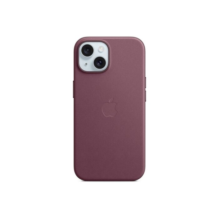 Калъф от Apple за iPhone 15 FineWoven Case с MagSafe - Mulberry - Image 1