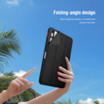 Калъф от Nillkin Bevel Leather Case за iPad 10.9 2022 Midnight Blue - Image 5
