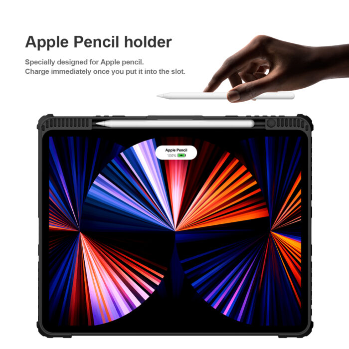 Калъф от Nillkin Bumper Combo Keyboard Case за iPad Pro 12.9 2020/2021/2022 Black - Image 5
