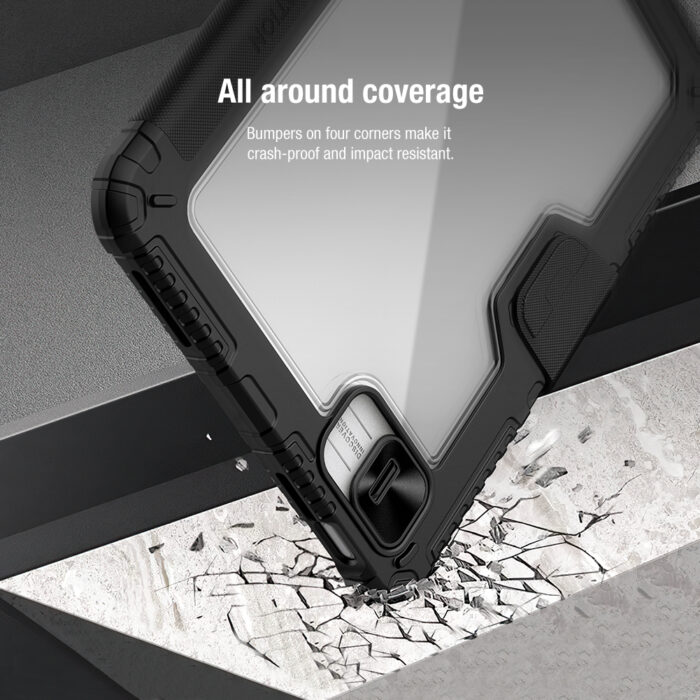 Калъф от Nillkin Bumper PRO Protective Stand Case за iPad 10.9 2022 Grey - Image 7