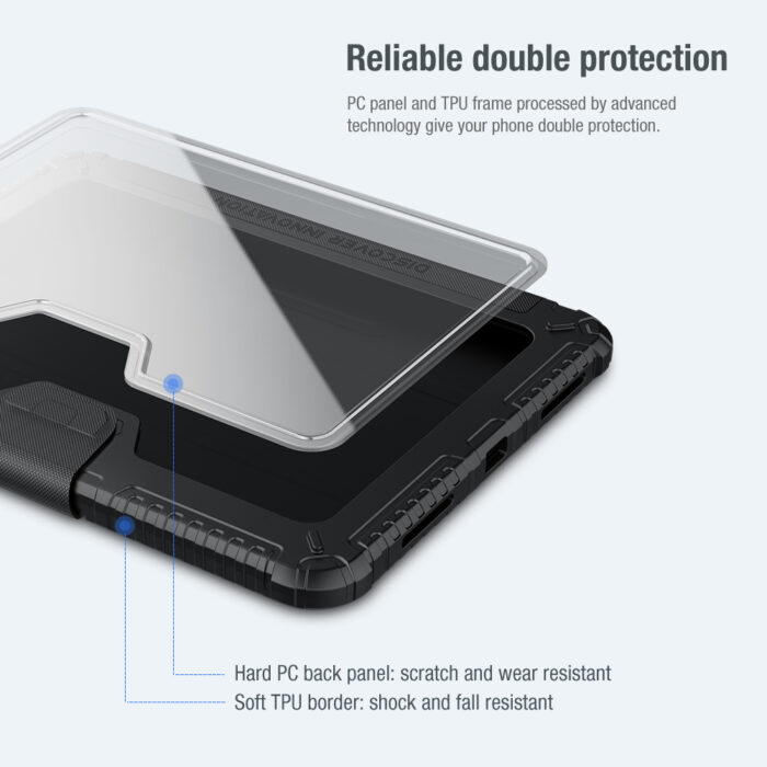 Калъф от Nillkin Bumper PRO Protective Stand Case за iPad 10.9 2022 Grey - Image 8