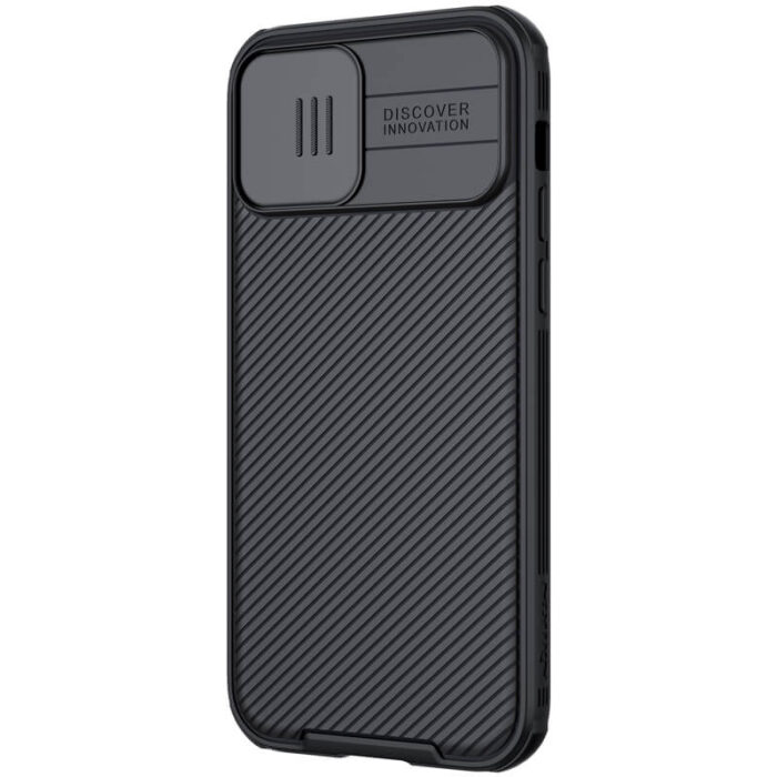 Калъф Nillkin CamShield Pro Hard Case за iPhone 12/12 Pro 6.1 Black - Image 3
