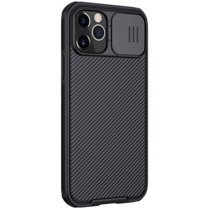 Калъф Nillkin CamShield Pro Hard Case за iPhone 12/12 Pro 6.1 Black - Image 4