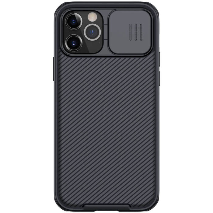 Калъф Nillkin CamShield Pro Hard Case за iPhone 12/12 Pro 6.1 Black - Image 1