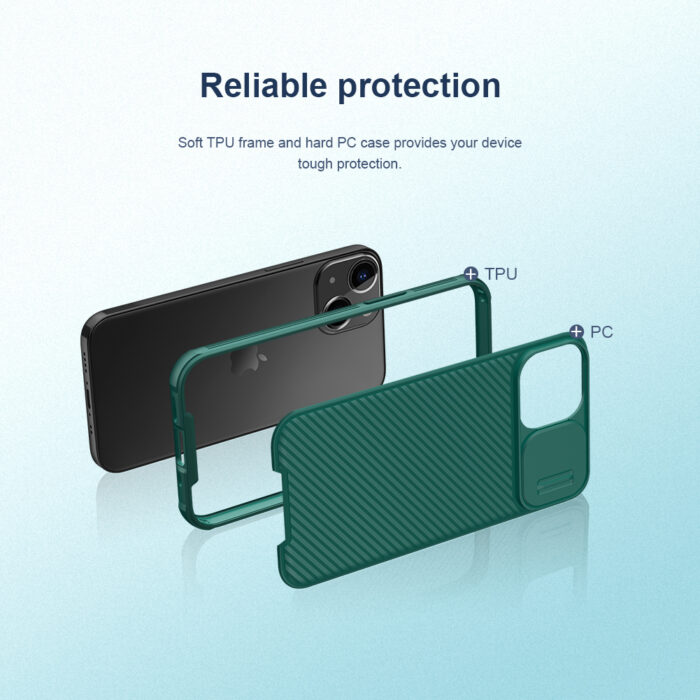 Калъф Nillkin CamShield Pro Hard Case for Apple iPhone 13 Mini Black - Image 4