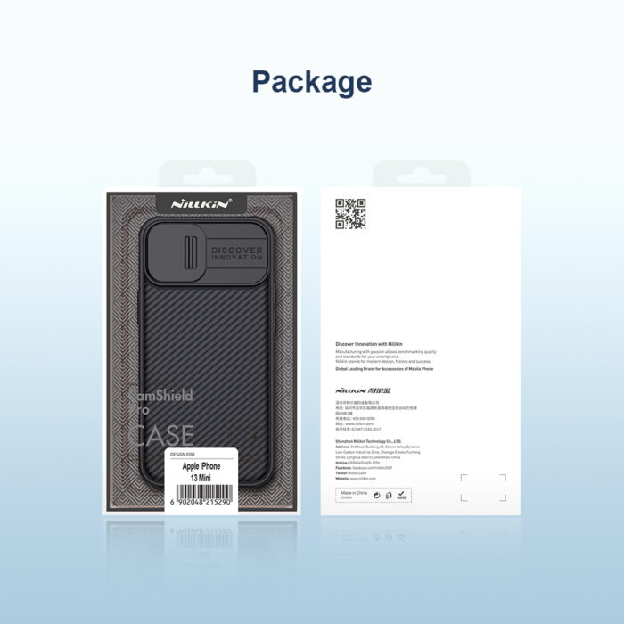 Калъф Nillkin CamShield Pro Hard Case for Apple iPhone 13 Mini Black - Image 7
