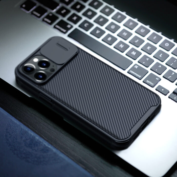Калъф Nillkin CamShield Pro Hard Case for Apple iPhone 13 Pro Max Black - Image 6