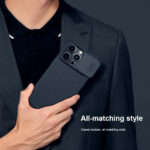 Калъф от  Nillkin CamShield PRO Hard Case за Apple iPhone 14 Pro Max Black - Image 5
