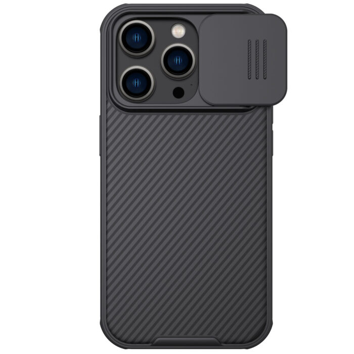 Калъф от  Nillkin CamShield PRO Hard Case за Apple iPhone 14 Pro Max Black - Image 1