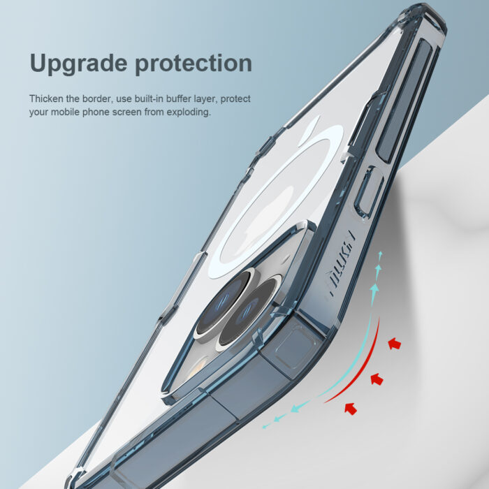 Калъф Nillkin Nature TPU PRO Magnetic Cover for Apple iPhone 13/14 Transparent - Image 8