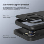 Калъф от Nillkin Super Frosted PRO Back Cover за Apple iPhone 14 Black (Without Logo Cutout) - Image 4