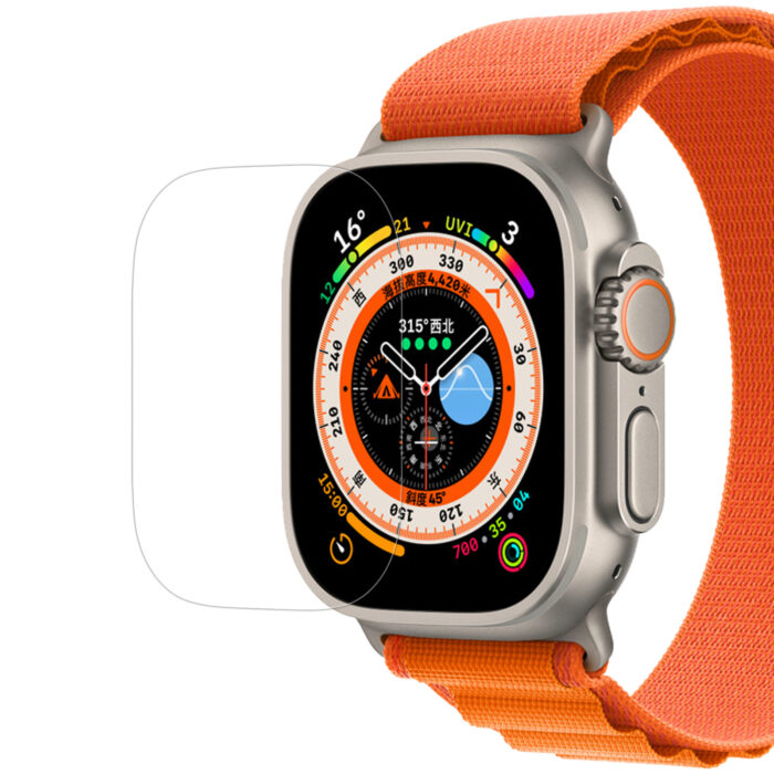 Nillkin Tempered Glass H+ PRO - 2 броя стъклени защитни покрития за дисплея на Apple Watch Ultra 49мм (прозрачен) - Image 2