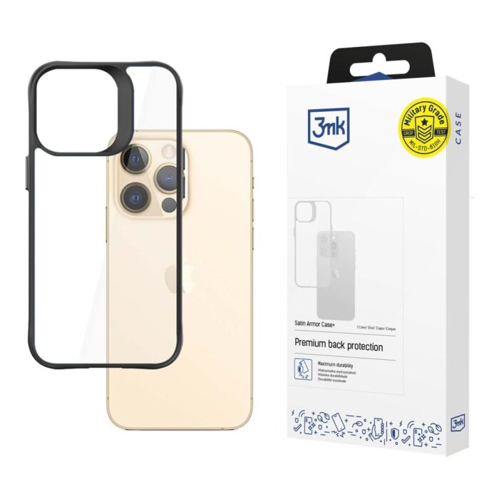 Калъф от 3mk за iPhone 13 Pro Max Satin Armor Case Plus - Image 1