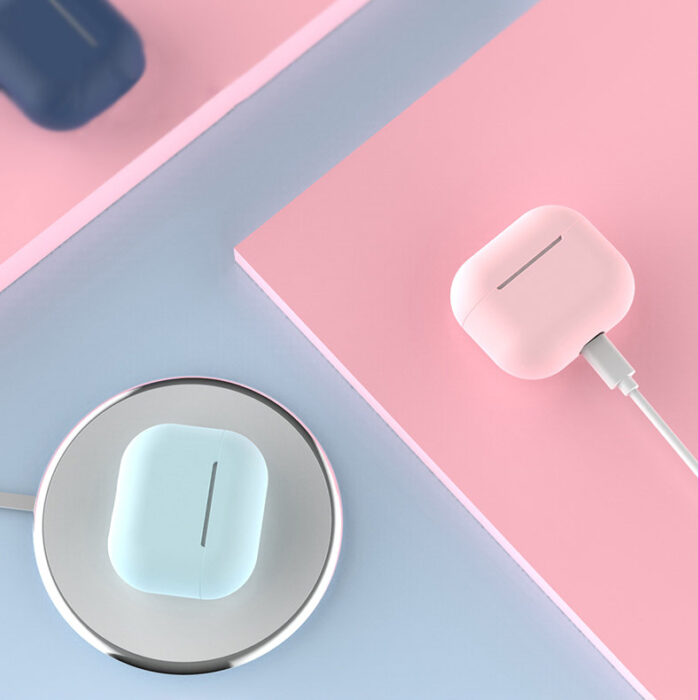 Калъф за AirPods ProCase Silicone Soft EarphoneCover Pink Case C - Image 5