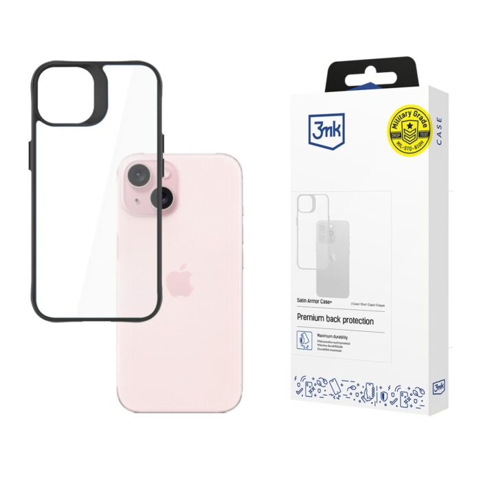 Калъф от Apple за  iPhone 15 - 3mk Satin Armor - Image 1