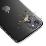 Стъклен Протектор от 4phones за задна камера за Apple iPhone 15 - 3MK Lens Pro Graphite - Image 3