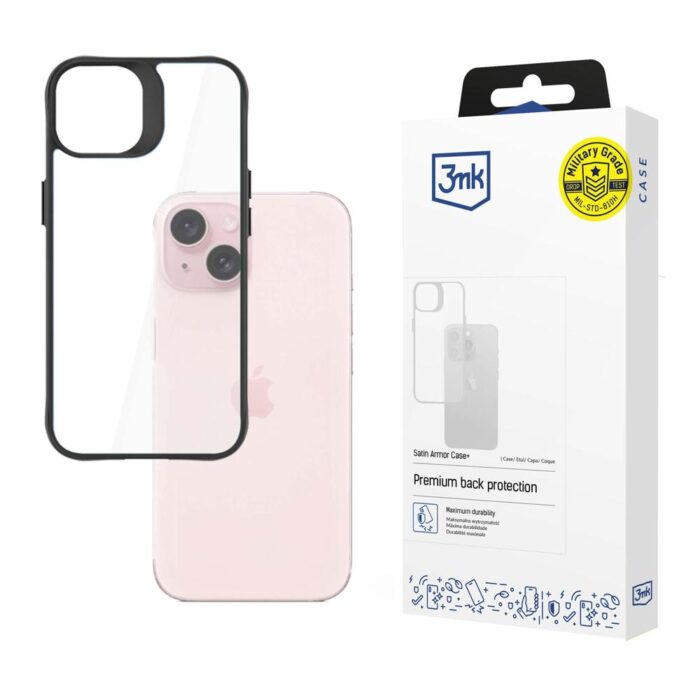 Калъф от Apple за  iPhone 15 Plus - 3mk Satin - Image 1
