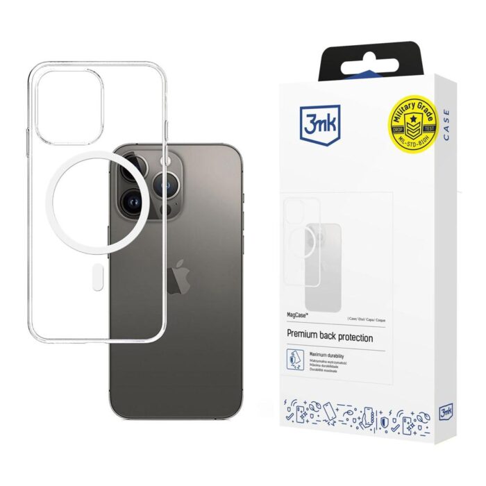 Калъф за Apple iPhone 15 Pro - от 3mk MagCase - Image 1