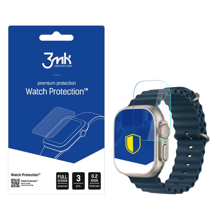 Стъклен Протектор от 4phones за Apple Watch Ultra - 3MK Watch FG - Image 1