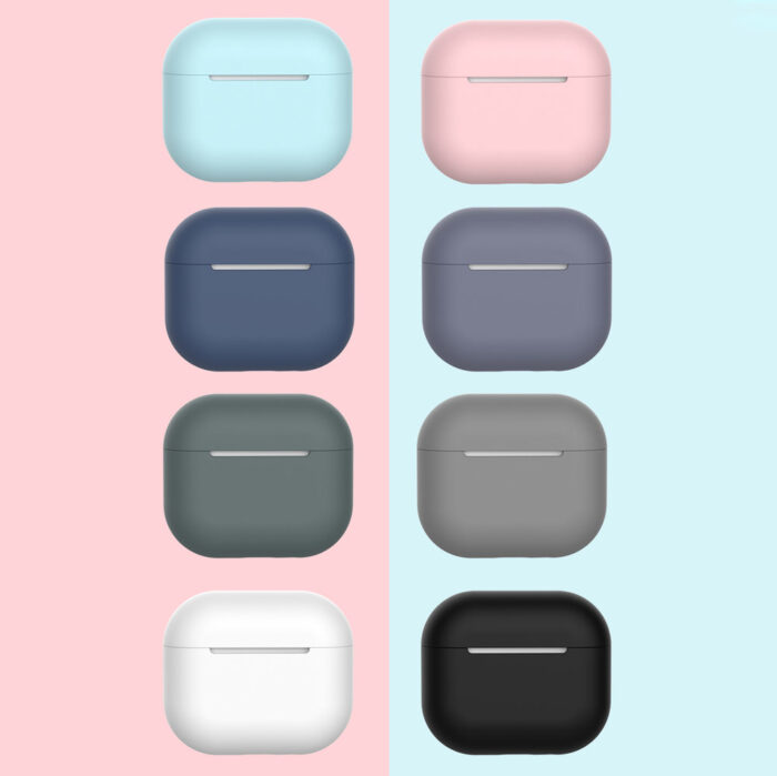 Калъф за AirPods 3 silicone softcover for headphones blackcase C - Image 4