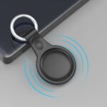 Калъф от Dux Ducis4pcs set Silicone flexiblecover keychain loop casefor Apple AirTag Black /Green / Pink / Blue - Image 14