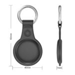 Калъф от Dux Ducis4pcs set Silicone flexiblecover keychain loop casefor Apple AirTag Black /Green / Pink / Blue - Image 16