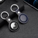 Калъф от Dux Ducis4pcs set Silicone flexiblecover keychain loop casefor Apple AirTag Black /Green / Pink / Blue - Image 18