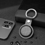 Калъф от Dux Ducis4pcs set Silicone flexiblecover keychain loop casefor Apple AirTag Black /Green / Pink / Blue - Image 23