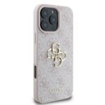Калъф от Guess PU 4G Metal Logo Case за iPhone 16 Pro Max Pink - Image 4