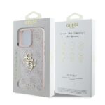 Калъф от Guess PU 4G Metal Logo Case за iPhone 16 Pro Max Pink - Image 8