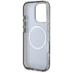 Калъф от Guess IML Glitter Magnolia and Triangle Logo MagSafe Case за iPhone 16 Pro - Image 7