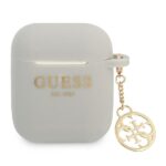 Силиконов Калъф от  Karl Lagerfeld Choupette Head Silicone Case for Airpods 3 - White