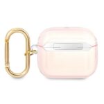 Калъф Guess TPU Printed Stripe Case за Airpods 3 - Pink - Image 2