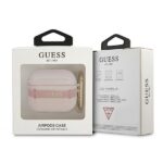 Калъф Guess TPU Printed Stripe Case за Airpods 3 - Pink - Image 3