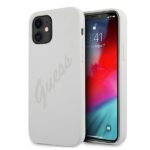 Калъф Guess Silicone Vintage Case for iPhone 12 mini 5.4 Cream