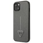 Калъф от Guess PU Saffiano Triangle Case за iPhone 13 mini Silver - Image 2