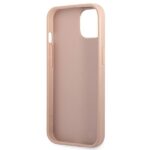 Калъф от Guess Saffiano Double Card Case for iPhone 13 mini Pink - Image 7