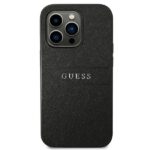 Калъф от Guess PU Leather Saffiano Case за iPhone 14 Pro Black - Image 3