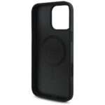 Калъф от Guess PU 4G Small Metal Logo MagSafe Case за iPhone 16 Pro Max Grey - Image 7