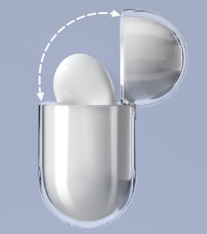 Калъф за AirPods 2 / AirPods 1 rigid,strong, transparent coverfor headphones case A - Image 2