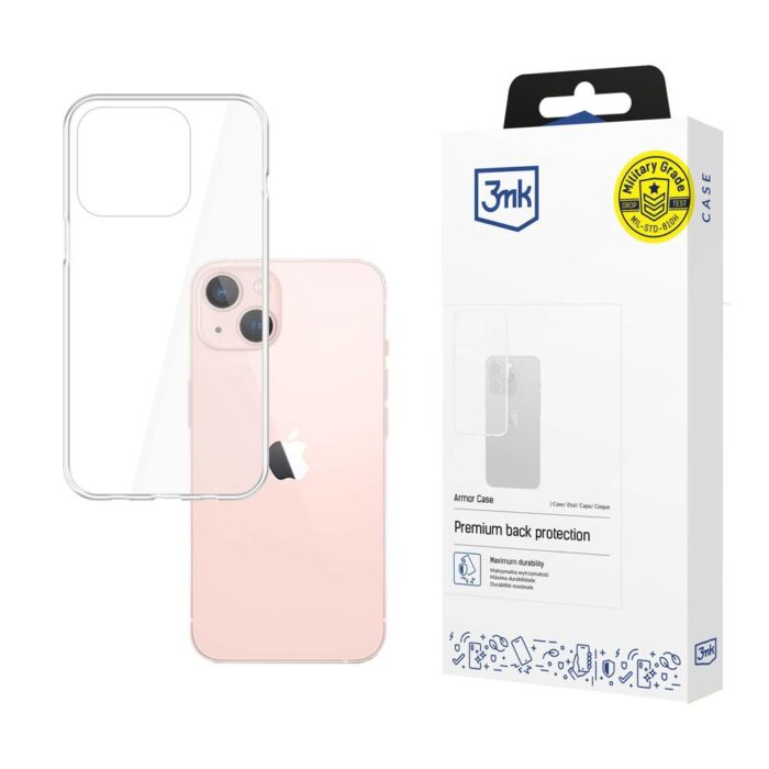 Калъф от 3mk за Apple iPhone 14 ArmorCase - Transperant - Image 1